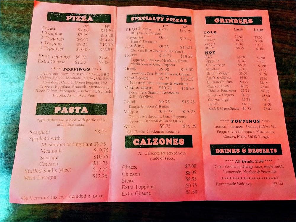 Poultney House of Pizza Hot Wings